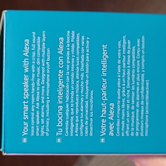 Amazon Alexa Echo Pop smart speaker Bluetooth hands free NIB speaker never used! - Picture 7 of 10